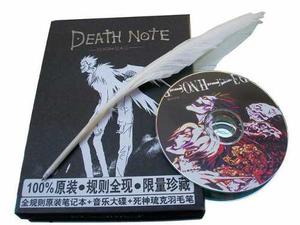 Death Note Libreta + Pluma + Cd Ost Live Action + Miniposter