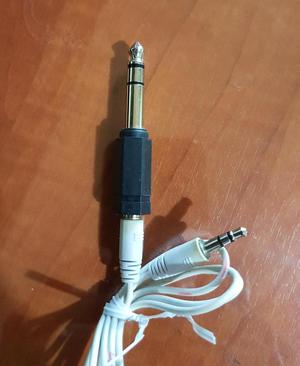 Plug para conectar audifonos al equipo de sonido