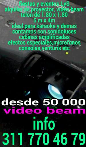 Video Beam Conferencias Totografia