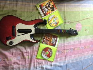 Guitarra Xbox 360 Y Juegos