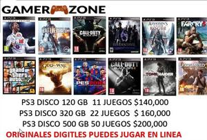 PACK JUEGOS PS3