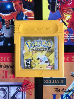 Pokemon Yellow Version Pika Ingles Pa Nintendo Game Boy