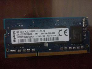 Memoria Ram 2gb para portatil