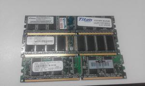 Memorias RAM DDR para Pc Escritorio