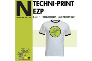 Papel Transfer láser Neenah Techniprint Camisetas Claras