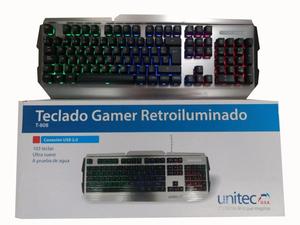 TECLADO UNITEC GAMER RETROILUMINADO T808