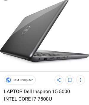 Vendo Portatil Dell Ispiron  core iU