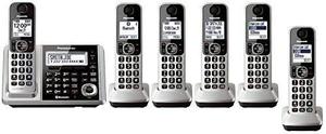 Panasonic Kx-tgf375s + 1 Kx-tgfa30s Teléfono 6 Auriculares