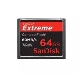 Tarjeta De Memoria Sandisk Extreme Compactflash 64 Gb 60