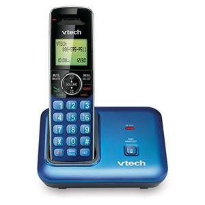 Vtech Cs, Teléfonos Inalámbricos De Color Azul Dect