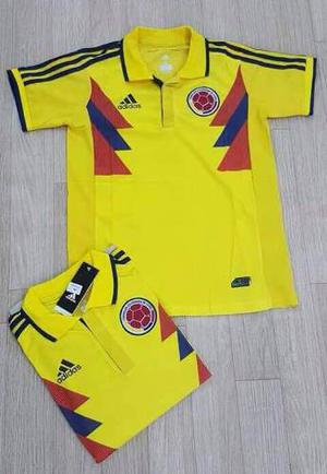 Camiseta De La Selección Colombia Tipo Polo