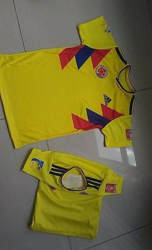 Camiseta De Selección Colombia Todas Las Tallas Niño