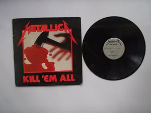 Lp Vinilo Metallica Kill Em All Megaforce Printed Usa 