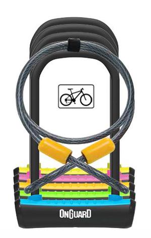 Onguard Neon - Guaya - Candado Bicicleta U Lock
