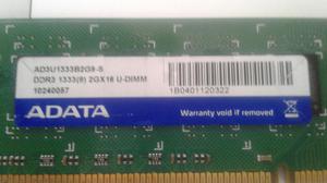 Memoria Ram Ddr3 2gb de mhz