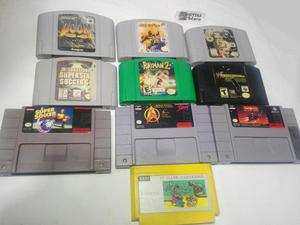 Cartuchos N64 Snes Y Family Nintendo