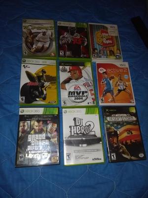 Juegos Originales de Xbox360,wii Y Play2