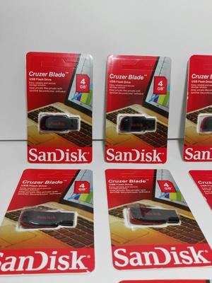 Memoria USB 4 gb Sandisk Nueva