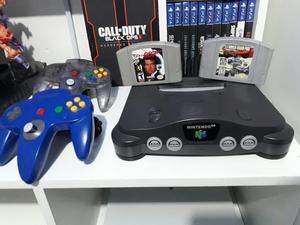 Nintendo 64 con Golden Y Carros 2 Contro