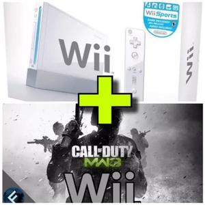 Nintendo Wii con Call Of Duty Mw3