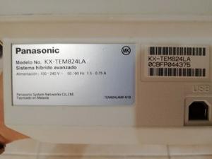 Planta Telefónica Panasonic Kx Tem824 + Teléfono