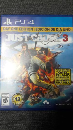 Vendo Just Cause 3 Ps4