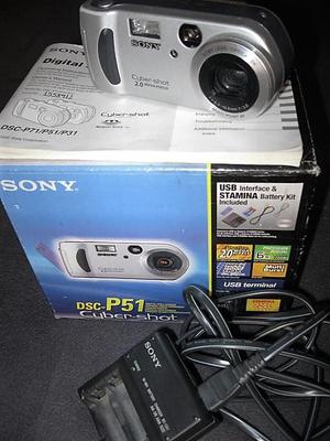 Camara Sony Cybershot p51 donante de piezas