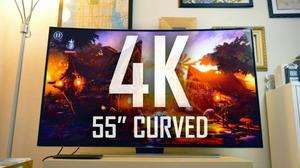 Curved Smart 55 Samsung 4k Bluray Teatro