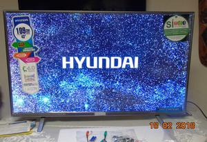 Tv Hyundai 43 Smart Tv 4k Hyled Plateado