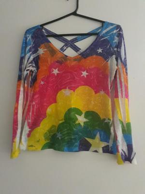 Blusa Mangas Largas