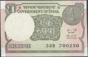 India 1 Rupia  P108