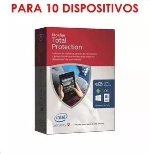 Mcafee Antivirusx10 Total Protection Windows-mac-ios-