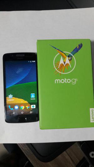 Moto G5 32 Gb Gris Usado Como Nuevo