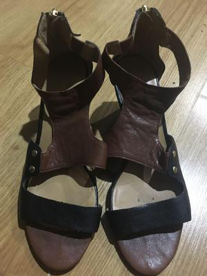 SANDALIAS NINE WEST COMO NUEVAS