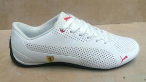 Tenis Puma Ferrari Blancos para Hombre.