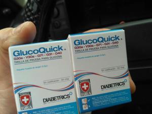 Tirillas para Glucómetro Gluco Quick G30