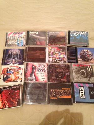 CD'S DE ROCK Y METAL ORIGINALES