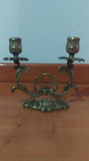 Candelabros en bronce