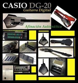 GUITARRA DIGITAL CASIO DG20 Auto ajustable. COMO NUEVA