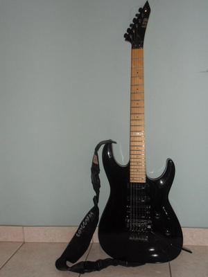Guitarra eléctrica Negra ltd MH53