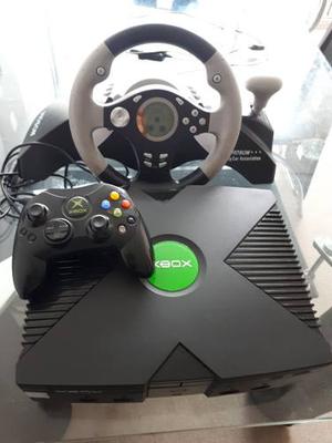 Xbox Caja Negra Y Simulador De Automovil