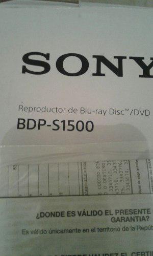Blu Ray Sony S-
