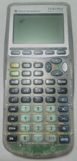 Calculadora Ti83 Plus Silver Edition