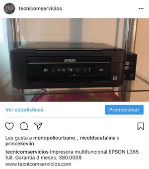 Impresora Multifuncional Epson L355 Full