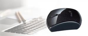 MOUSE GENIUS INALAMBRICO MICROTRAVELER 900S GRIS Y NEGRO