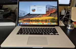 Macbook Pro Retina Late ´ I7 8enram 256ssd