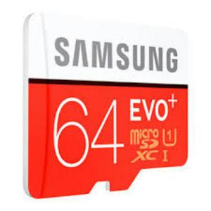 Micro de 64 gigas Samsung Evo