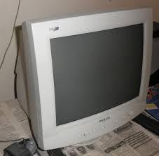 hermosos monitores crt IBM Philips de 17 y 15 pulgadas