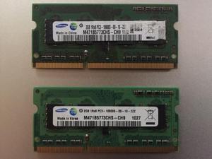 Memoria Ram: 4 GB 2 x 2 PCS