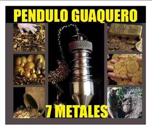 Péndulo Guaquero 7 Metales + Mascara Anti-gas